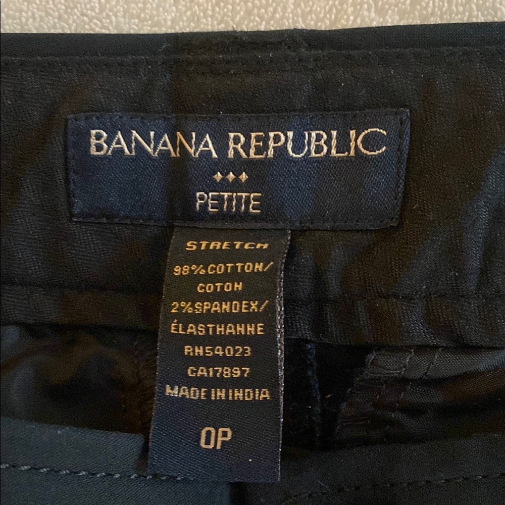 Banana Republic Black Wide-Leg Trousers - Picture 2 of 3